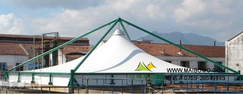 生活污水處理廠膜結(jié)構(gòu)加蓋