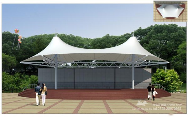 廣場主席臺(tái)膜結(jié)構(gòu)