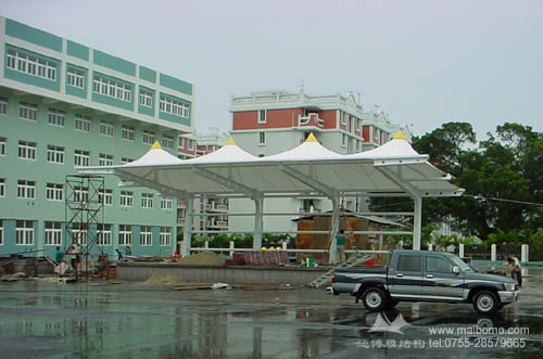 學校主席臺膜結構項目