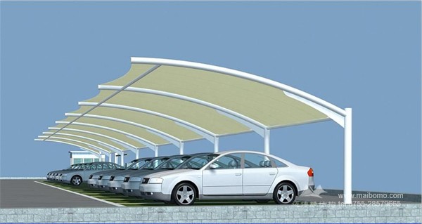 停車(chē)棚膜結(jié)構(gòu)五