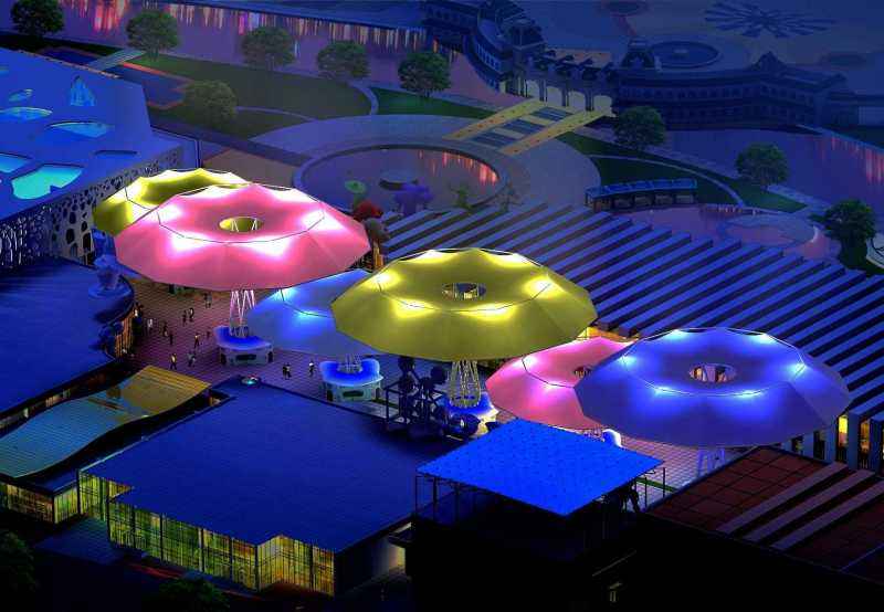 萬達商業(yè)中步行街膜結(jié)構(gòu)