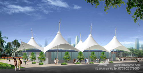 宜昌學(xué)校體育館膜結(jié)構(gòu)設(shè)計