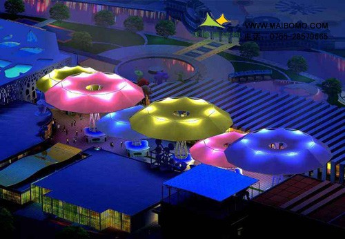 萬達商業(yè)中步行街膜結(jié)構(gòu)