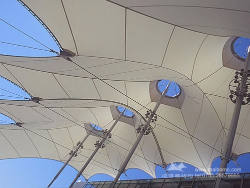 商業(yè)街膜結(jié)構(gòu)局部景觀設(shè)計(jì)