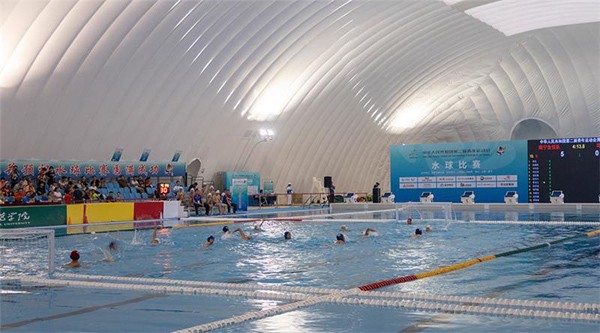 氣膜游泳池，氣膜游泳館
